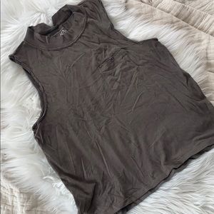 F r e e  P e o p l e • Mock neck muscle beach tank